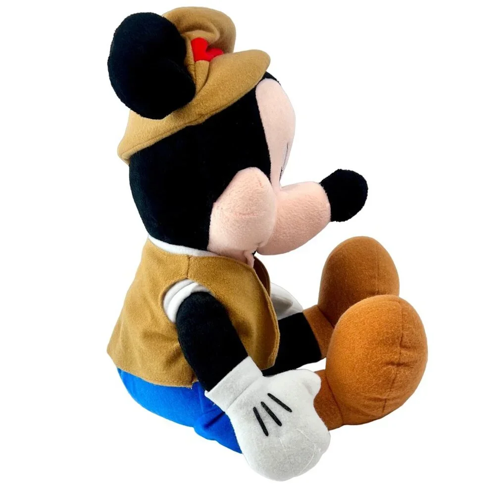 Vintage Mickey Mouse Plush Doll 18